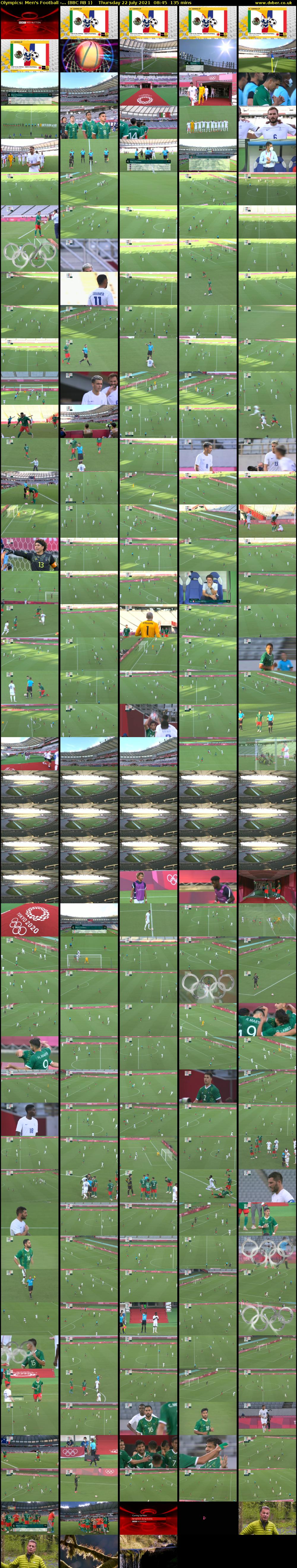 Olympics: Men's Football -... (BBC RB 1) Thursday 22 July 2021 08:45 - 11:00