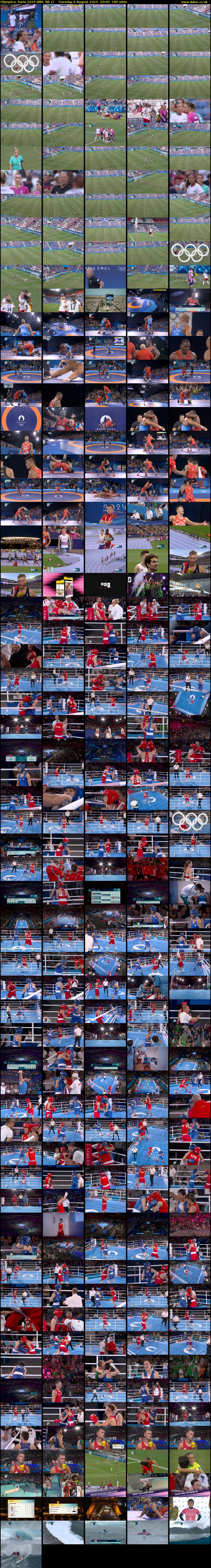 Olympics: Paris 2024 (BBC RB 1) Tuesday 6 August 2024 20:00 - 23:00