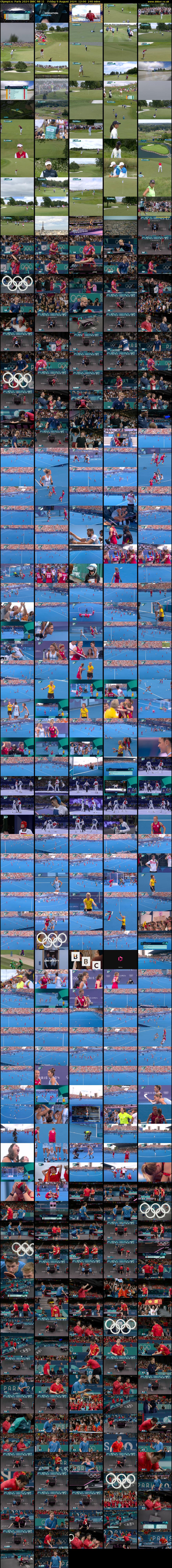 Olympics: Paris 2024 (BBC RB 1) Friday 9 August 2024 12:00 - 16:00