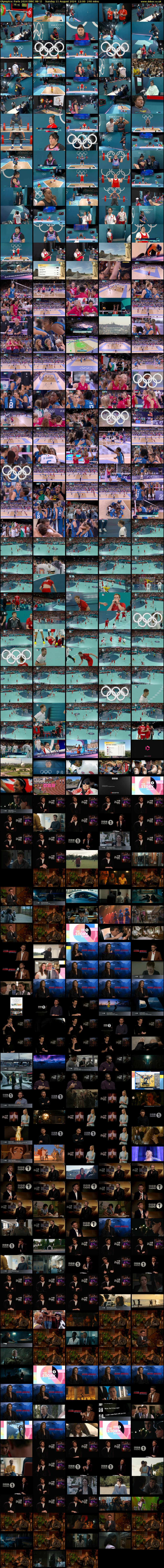 Olympics: Paris 2024 (BBC RB 1) Sunday 11 August 2024 12:00 - 16:00