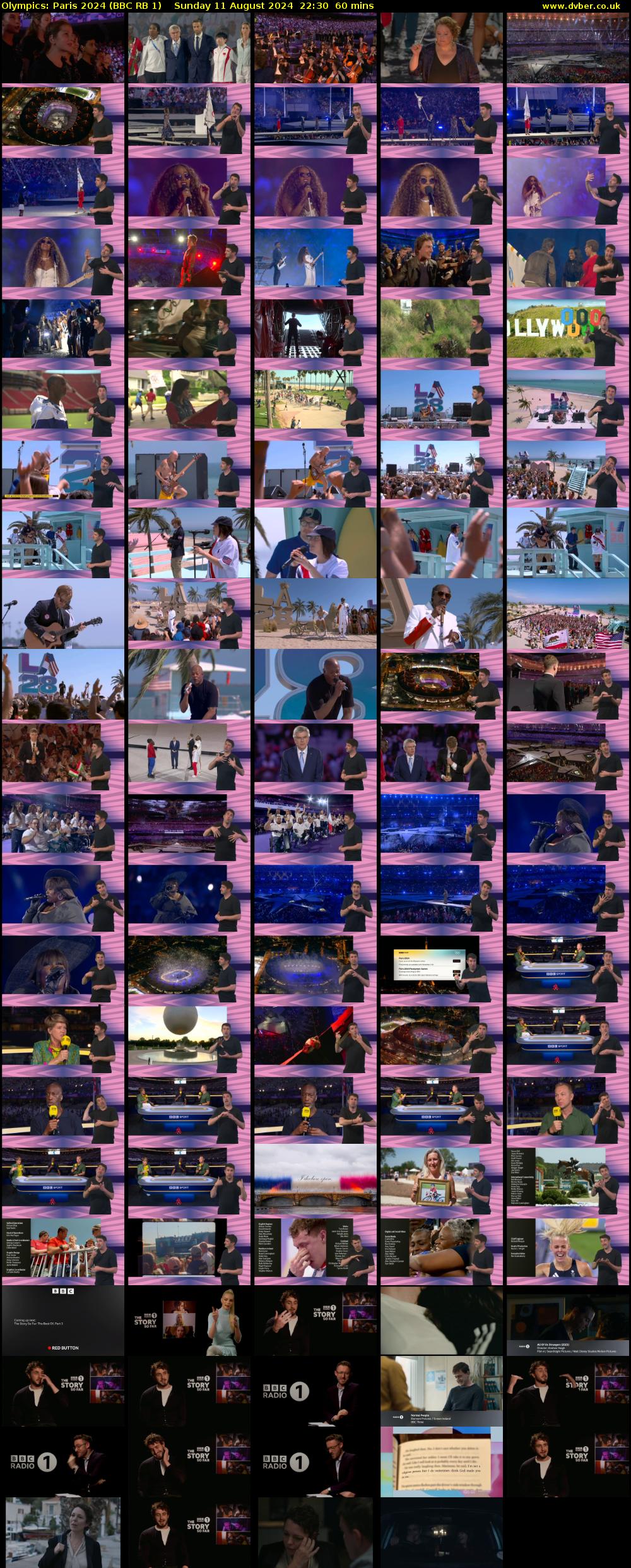 Olympics: Paris 2024 (BBC RB 1) Sunday 11 August 2024 22:30 - 23:30