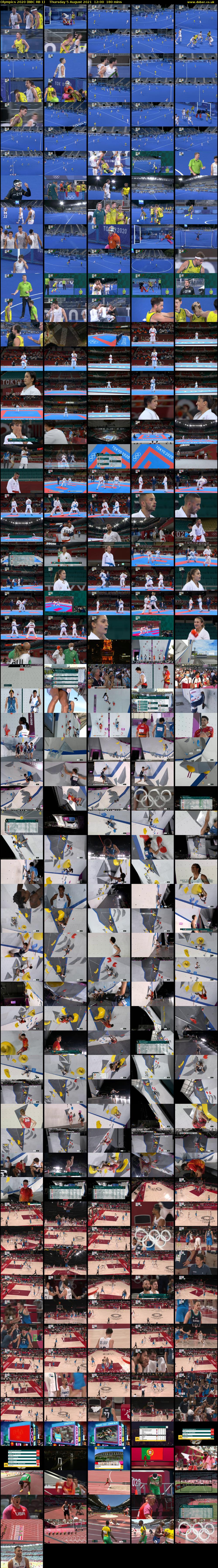 Olympics 2020 (BBC RB 1) Thursday 5 August 2021 12:00 - 15:00