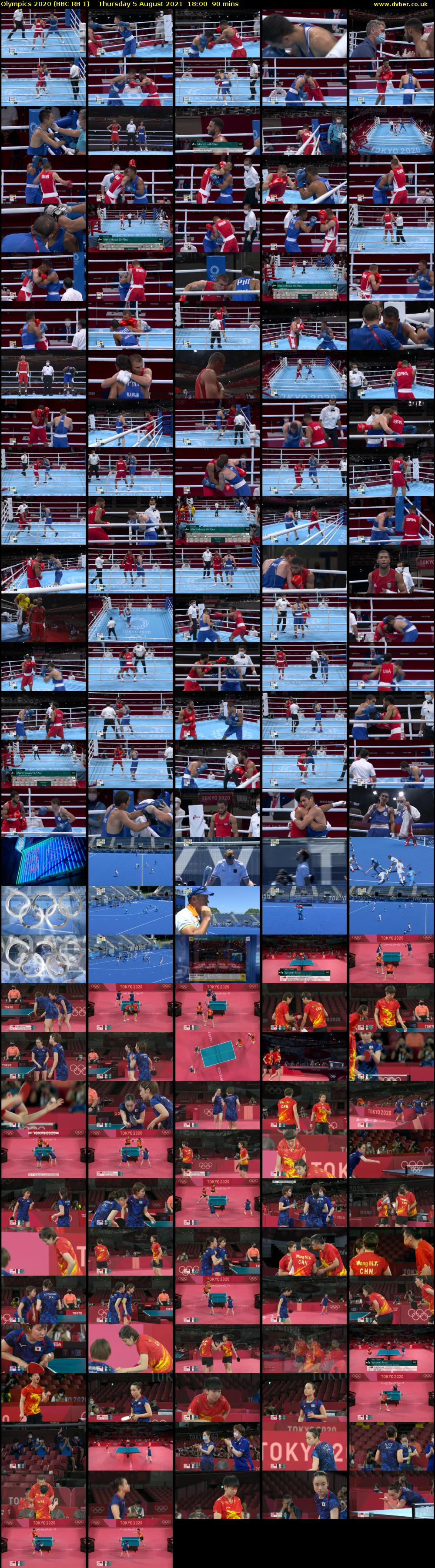 Olympics 2020 (BBC RB 1) Thursday 5 August 2021 18:00 - 19:30
