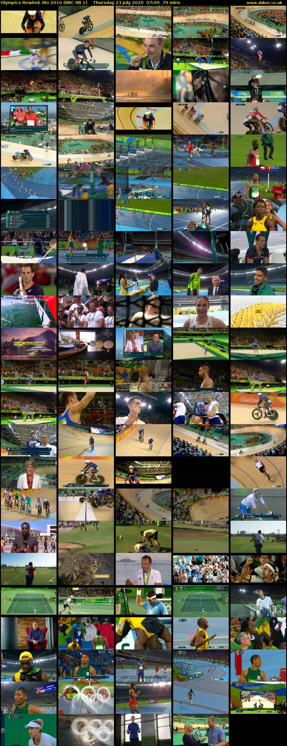 Olympics Rewind: Rio 2016 (BBC RB 1) Thursday 23 July 2020 07:09 - 08:28