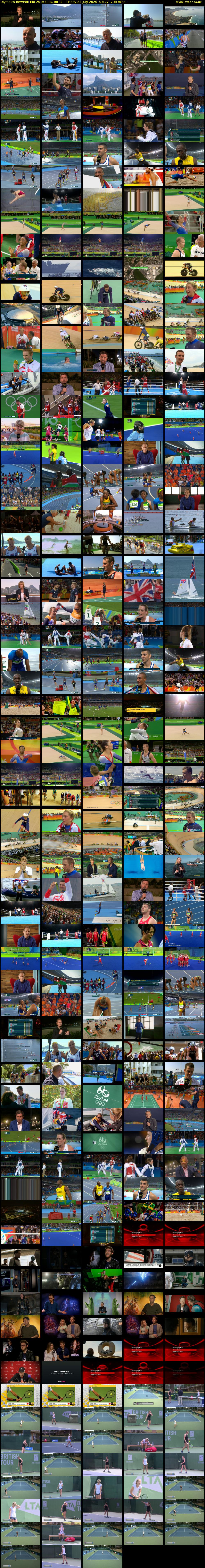 Olympics Rewind: Rio 2016 (BBC RB 1) Friday 24 July 2020 07:27 - 11:25