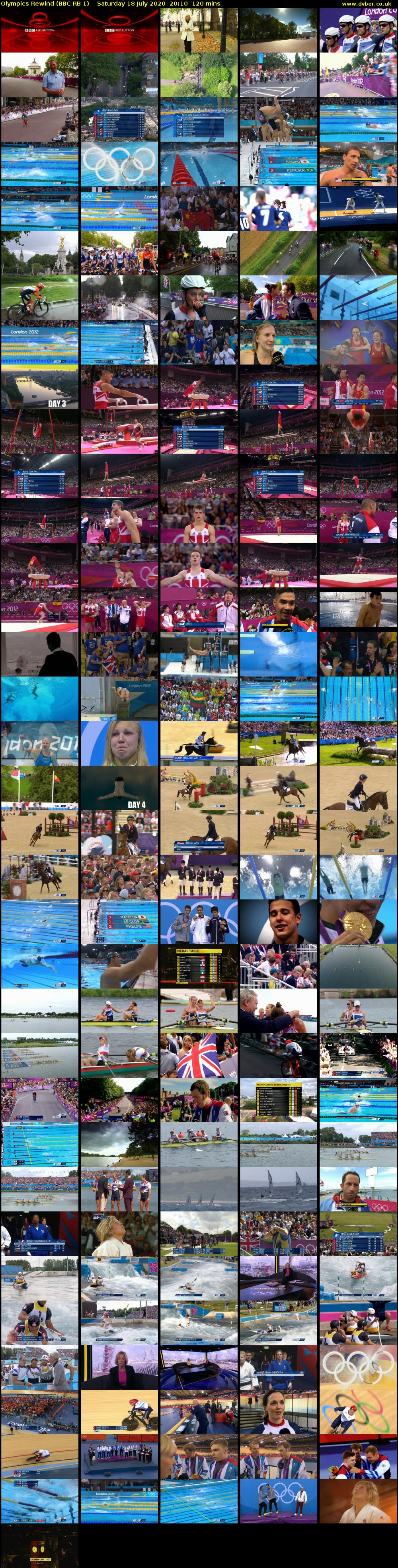 Olympics Rewind (BBC RB 1) Saturday 18 July 2020 20:10 - 22:10
