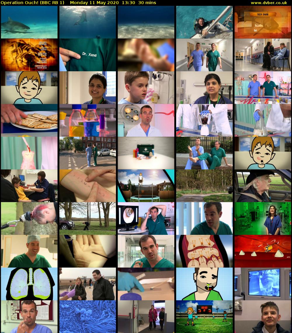 Operation Ouch! (BBC RB 1) Monday 11 May 2020 13:30 - 14:00