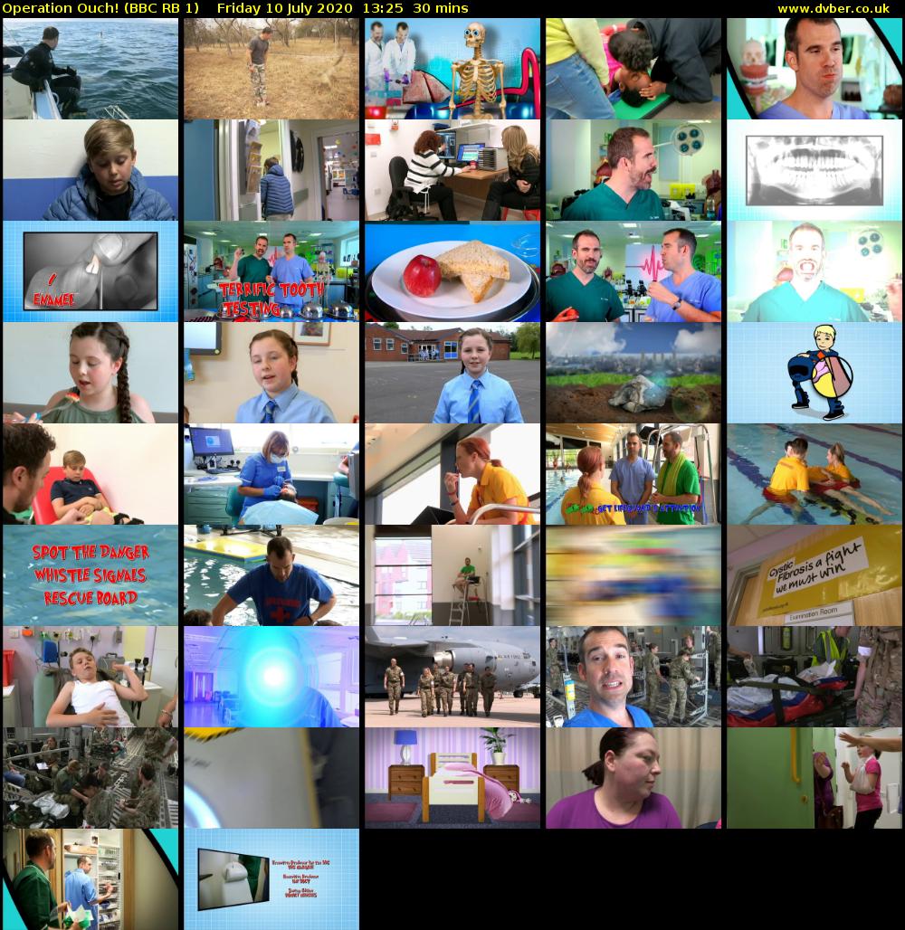 Operation Ouch! (BBC RB 1) Friday 10 July 2020 13:25 - 13:55