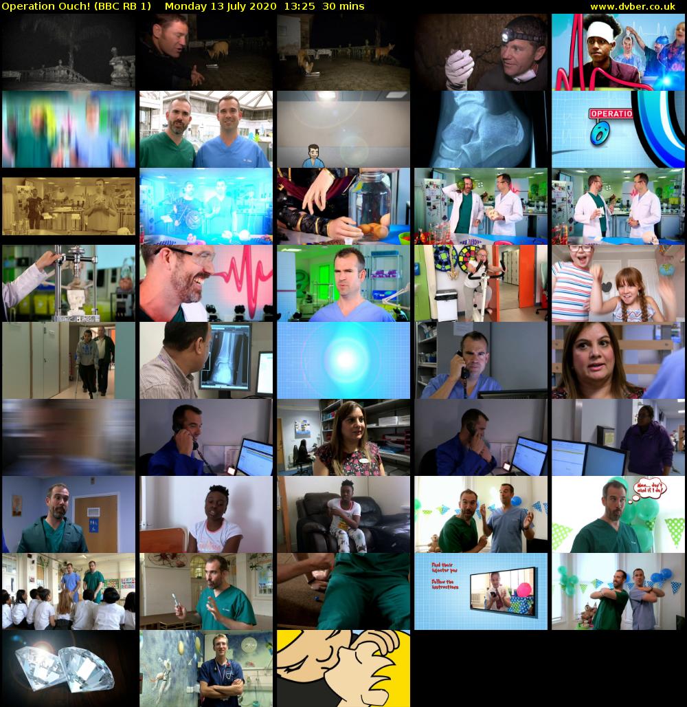 Operation Ouch! (BBC RB 1) Monday 13 July 2020 13:25 - 13:55