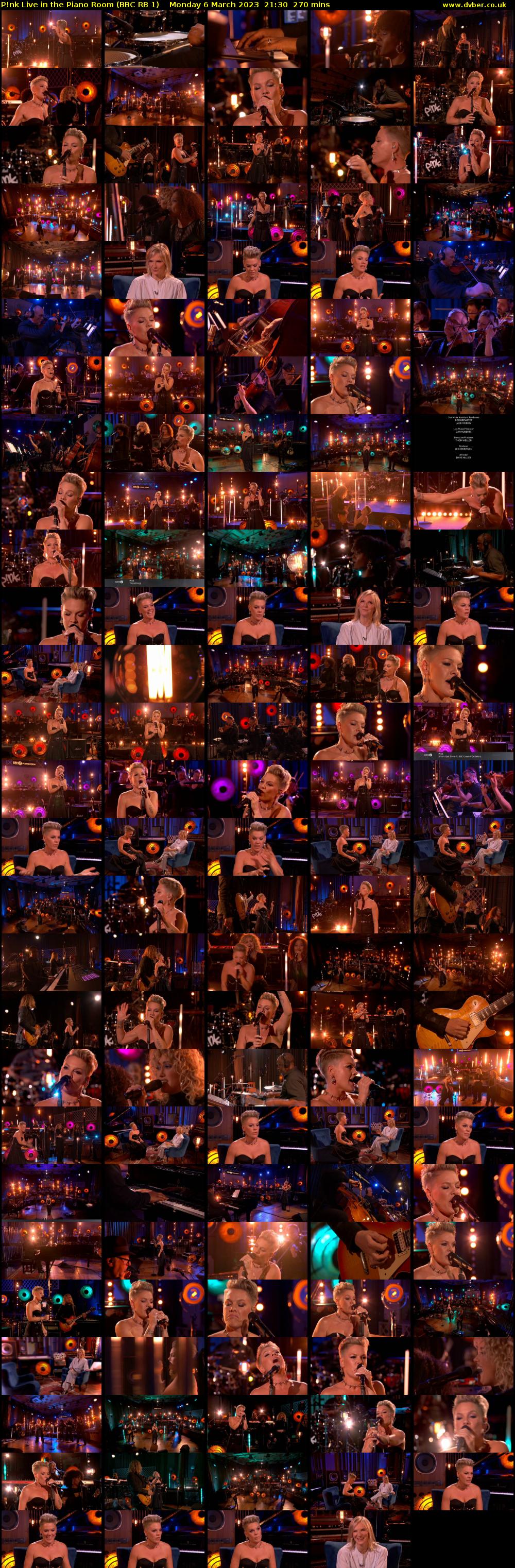 P!nk Live in the Piano Room (BBC RB 1) Monday 6 March 2023 21:30 - 02:00