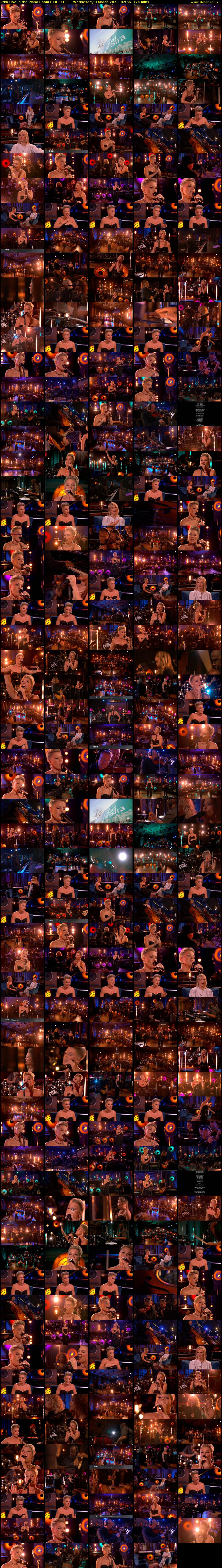 P!nk Live in the Piano Room (BBC RB 1) Wednesday 8 March 2023 02:56 - 05:50