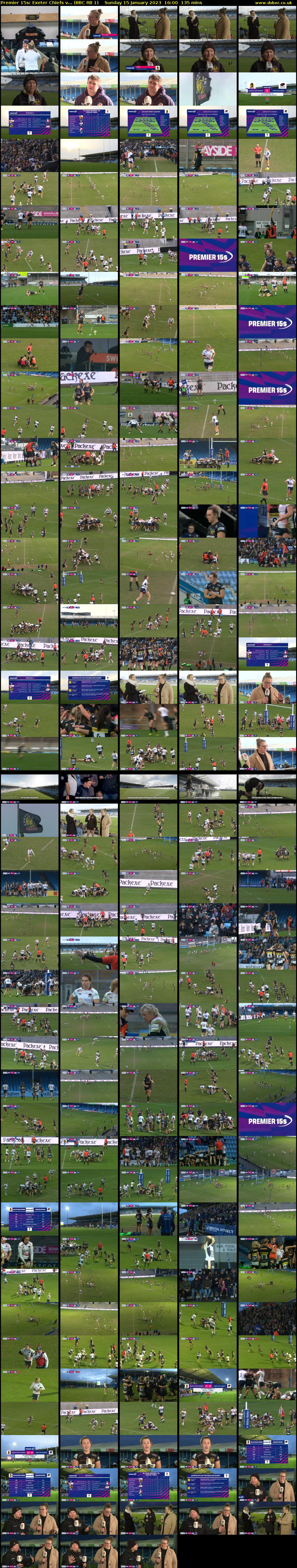 Premier 15s: Exeter Chiefs v... (BBC RB 1) Sunday 15 January 2023 16:00 - 18:15