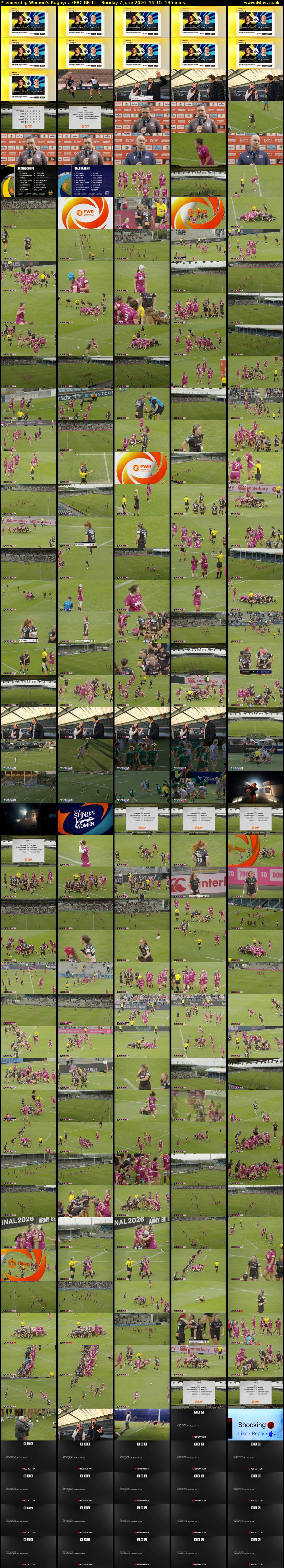 Premiership Women's Rugby:... (BBC RB 1) Sunday 7 June 2026 15:15 - 17:30