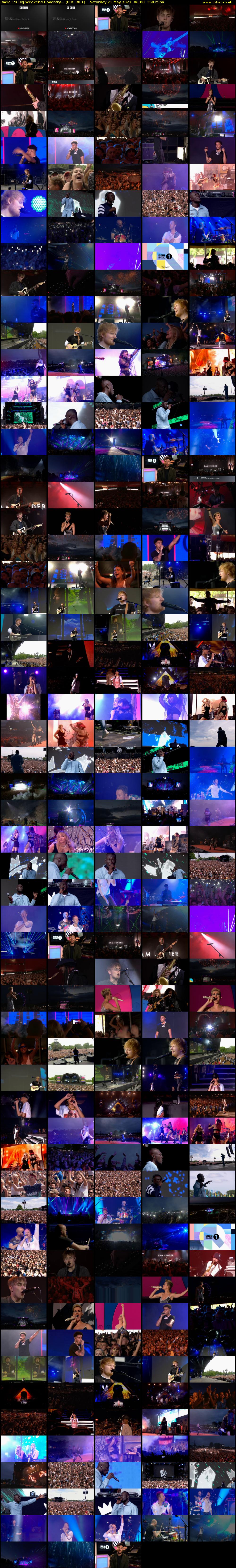 Radio 1's Big Weekend Coventry... (BBC RB 1) Saturday 21 May 2022 06:00 - 12:00