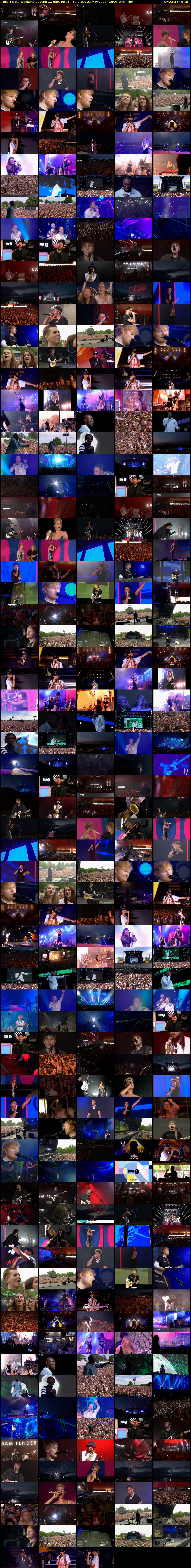 Radio 1's Big Weekend Coventry... (BBC RB 1) Saturday 21 May 2022 12:00 - 16:08