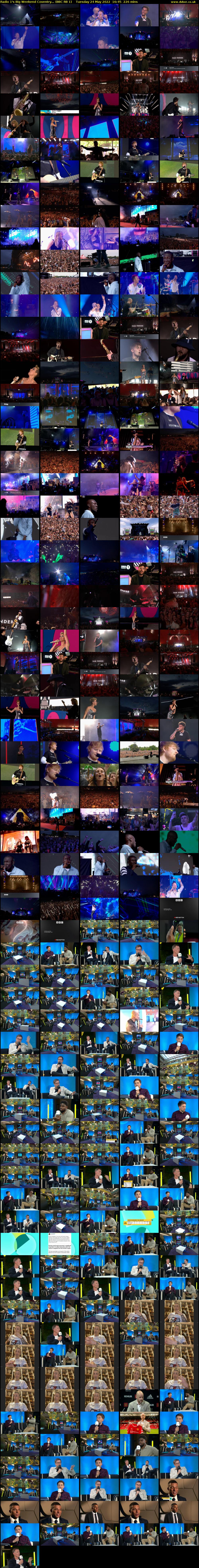Radio 1's Big Weekend Coventry... (BBC RB 1) Tuesday 24 May 2022 16:45 - 20:31