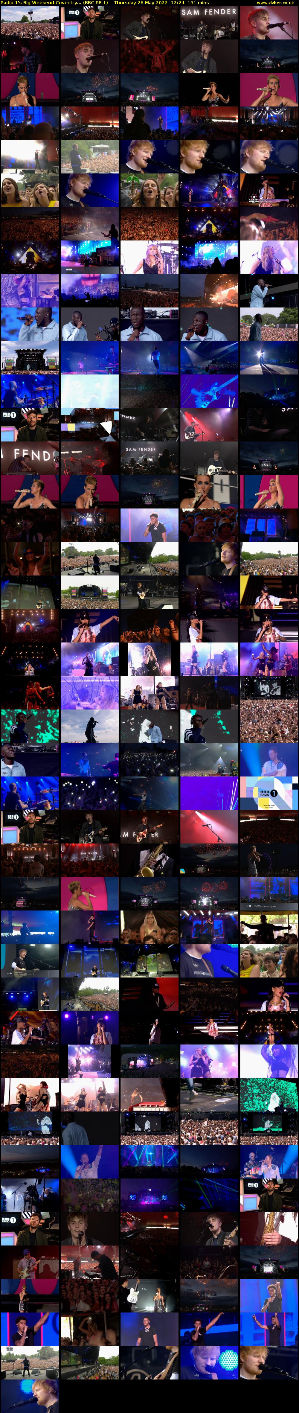 Radio 1's Big Weekend Coventry... (BBC RB 1) Thursday 26 May 2022 12:24 - 14:55