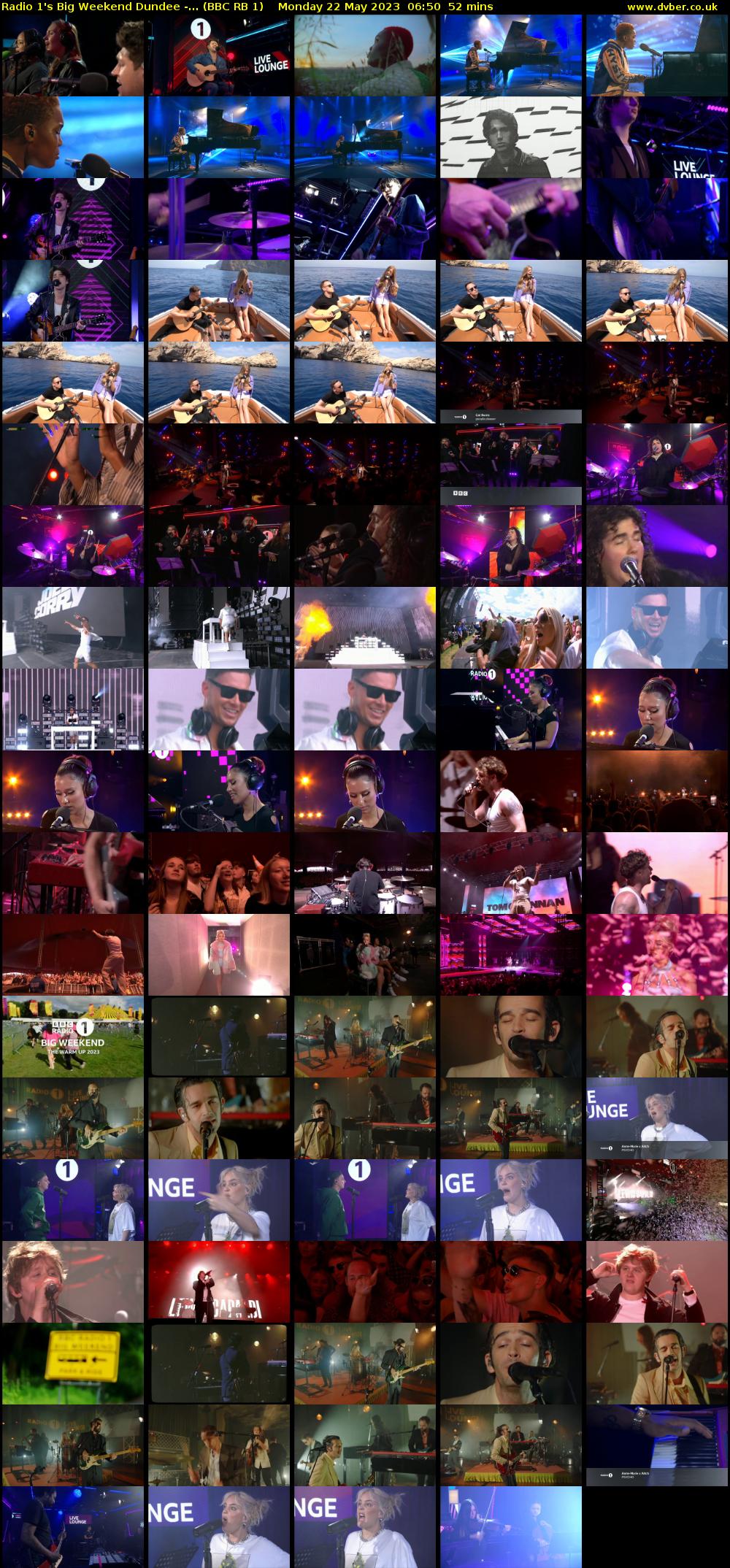 Radio 1's Big Weekend Dundee -... (BBC RB 1) Monday 22 May 2023 06:50 - 07:42