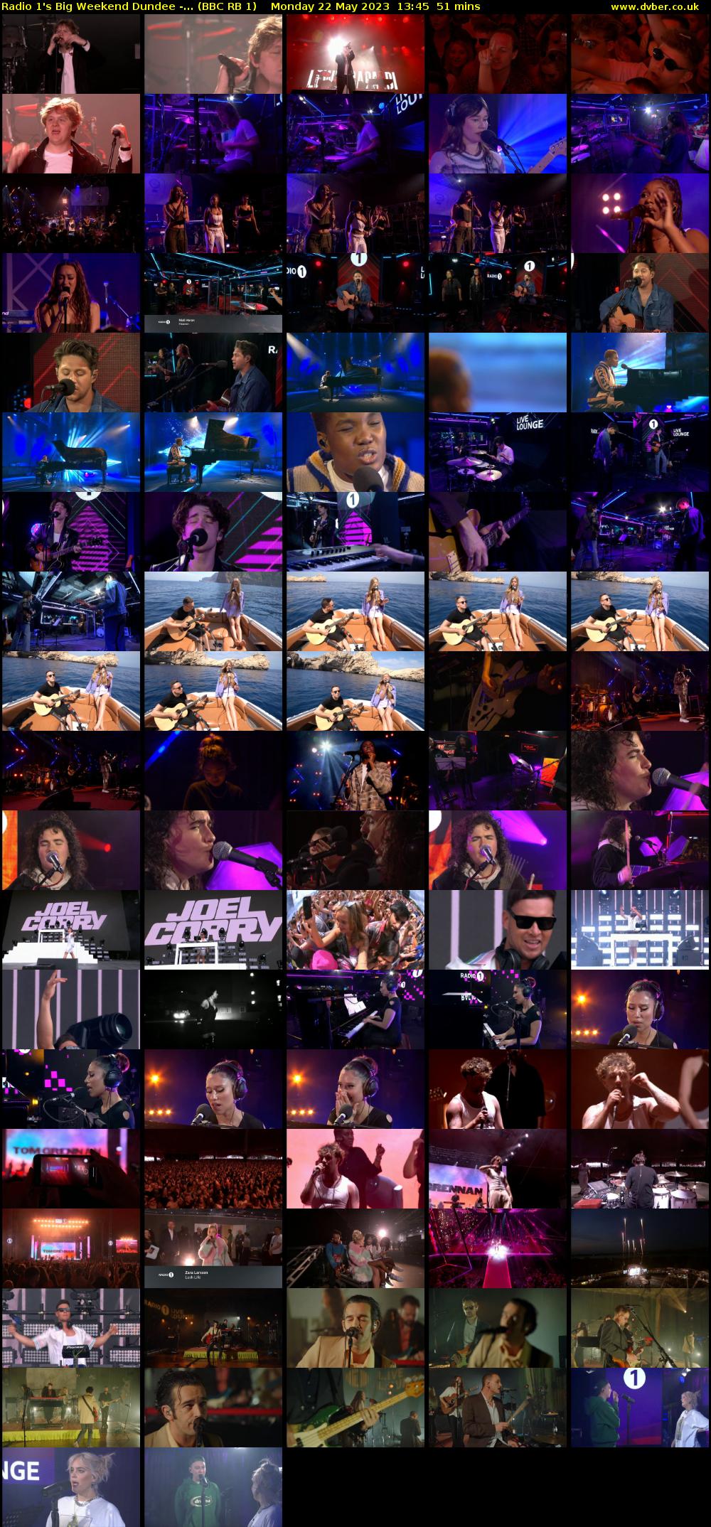 Radio 1's Big Weekend Dundee -... (BBC RB 1) Monday 22 May 2023 13:45 - 14:36