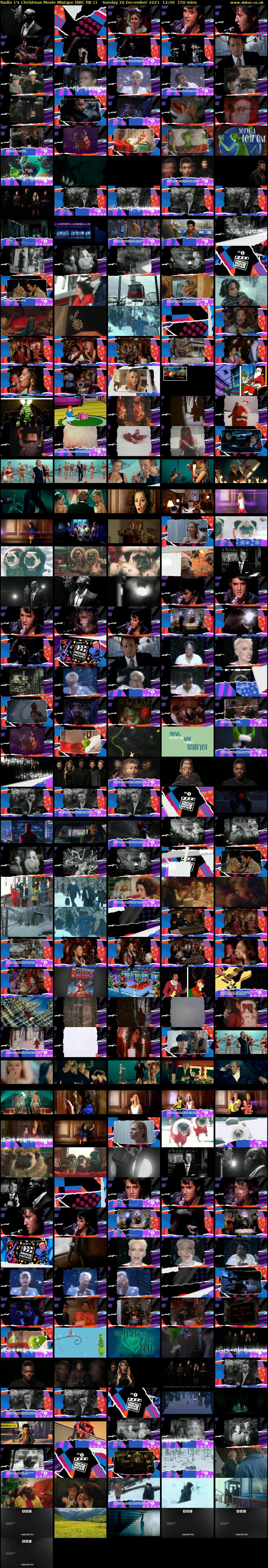 Radio 1's Christmas Movie Mixtape (BBC RB 1) Sunday 26 December 2021 12:00 - 14:30