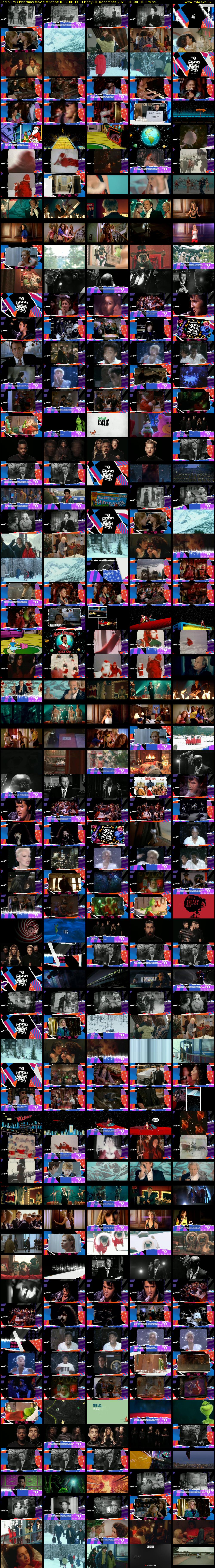Radio 1's Christmas Movie Mixtape (BBC RB 1) Friday 31 December 2021 18:00 - 21:00