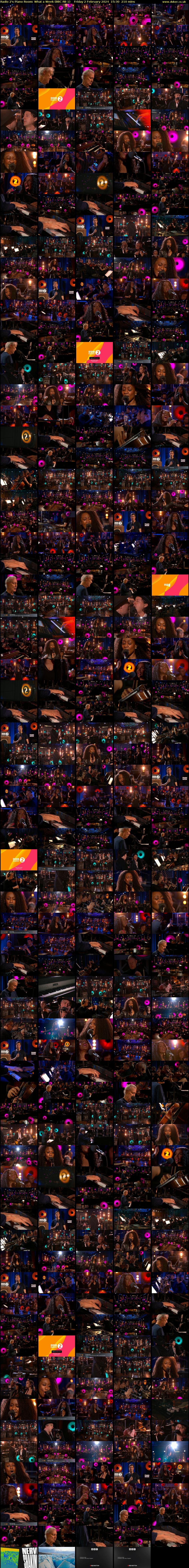 Radio 2's Piano Room: What a Week (BBC RB 1) Friday 2 February 2024 15:30 - 19:00