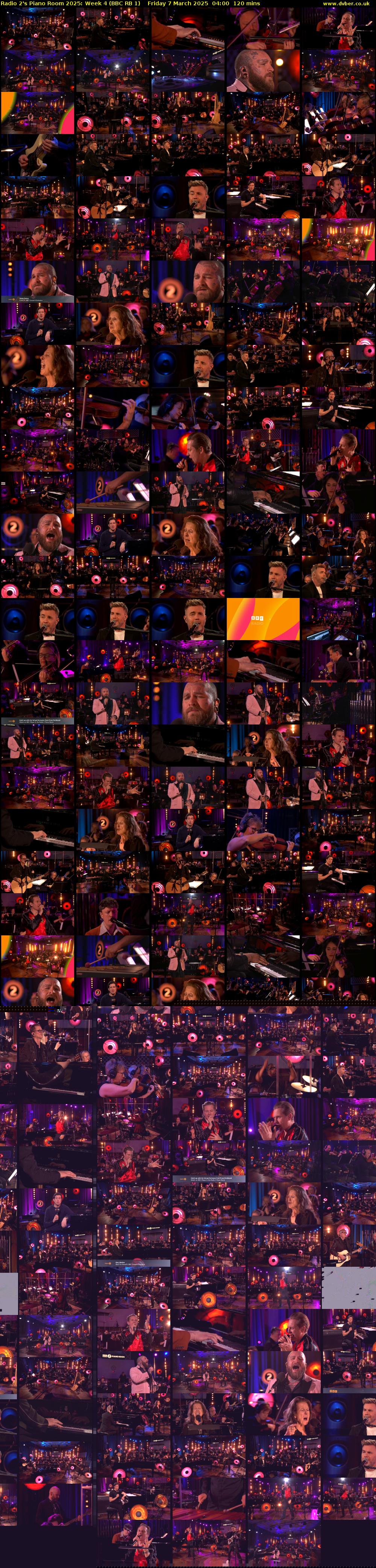 Radio 2's Piano Room 2025: Week 4 (BBC RB 1) Friday 7 March 2025 04:00 - 06:00