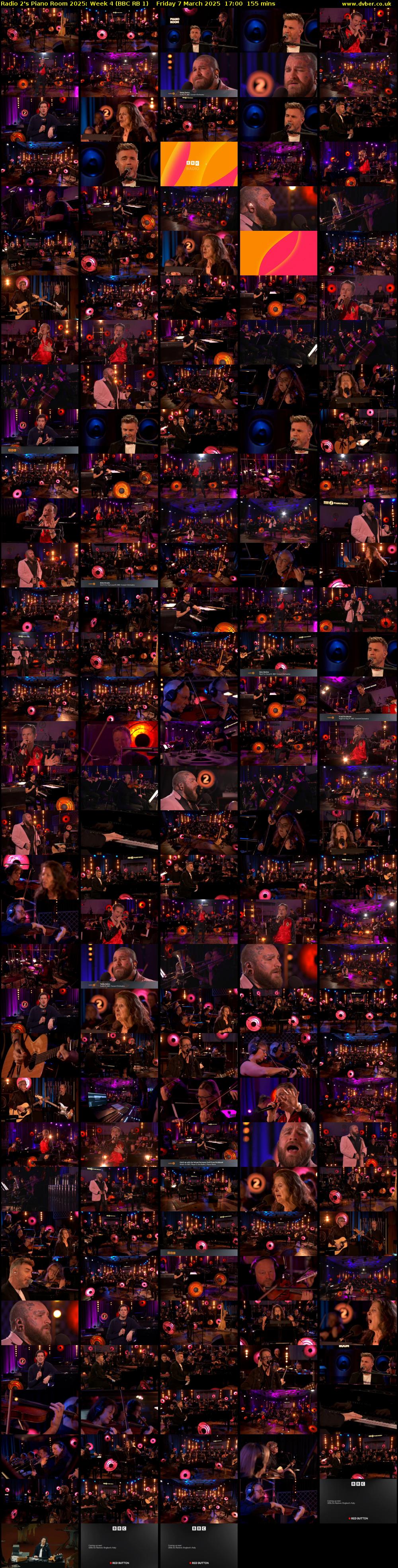 Radio 2's Piano Room 2025: Week 4 (BBC RB 1) Friday 7 March 2025 17:00 - 19:35