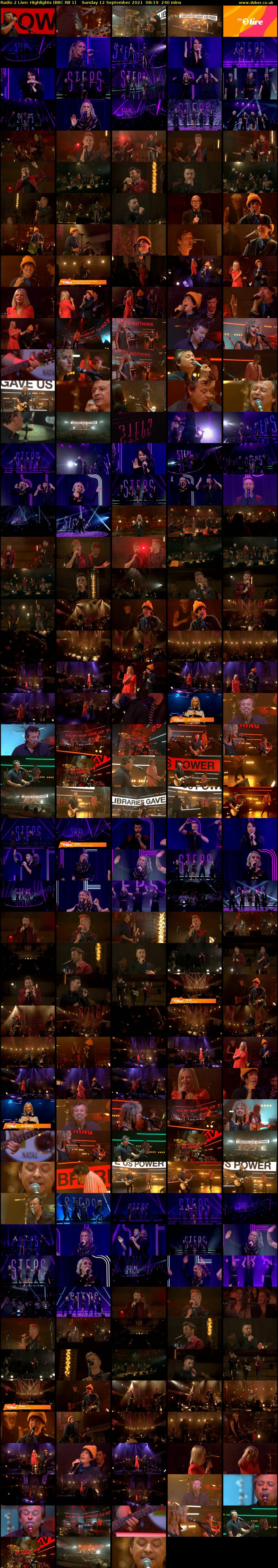 Radio 2 Live: Highlights (BBC RB 1) Sunday 12 September 2021 08:19 - 12:19