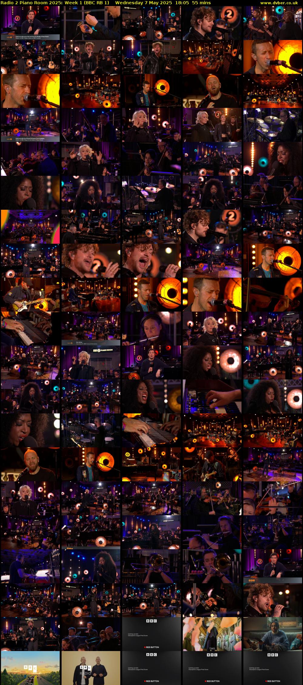 Radio 2 Piano Room 2025: Week 1 (BBC RB 1) Wednesday 7 May 2025 18:05 - 19:00