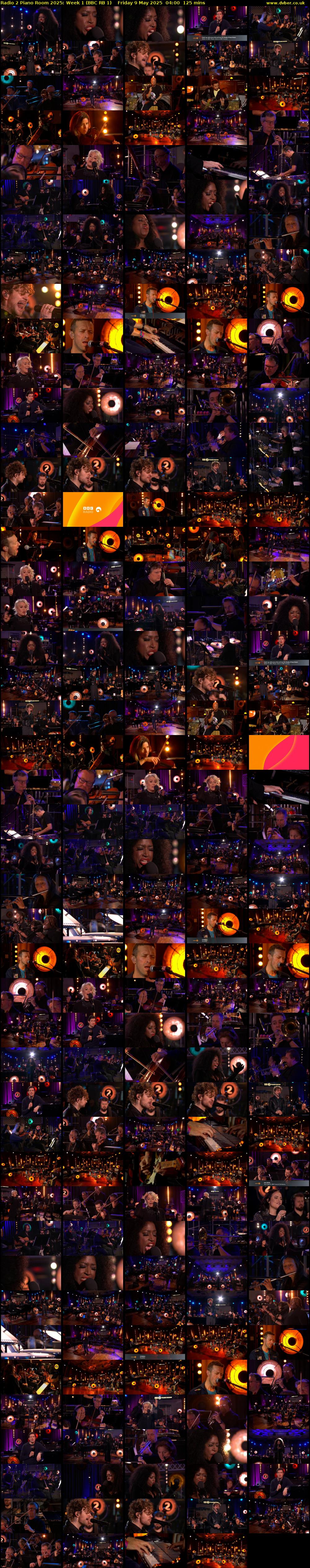 Radio 2 Piano Room 2025: Week 1 (BBC RB 1) Friday 9 May 2025 04:00 - 06:05