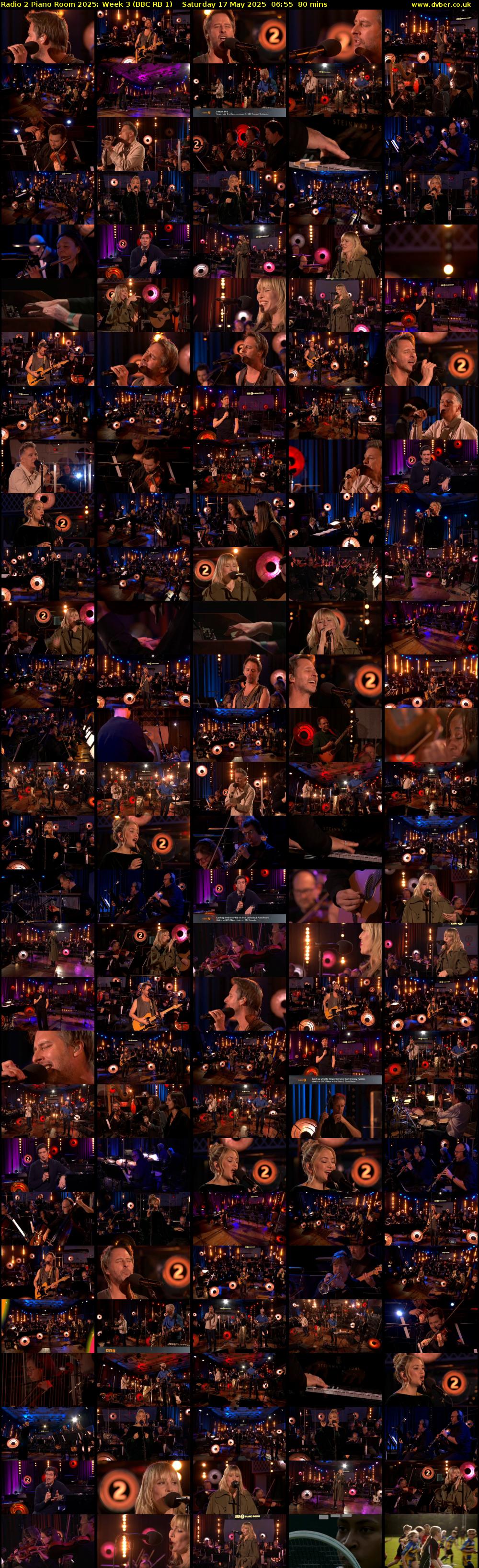 Radio 2 Piano Room 2025: Week 3 (BBC RB 1) Saturday 17 May 2025 06:55 - 08:15