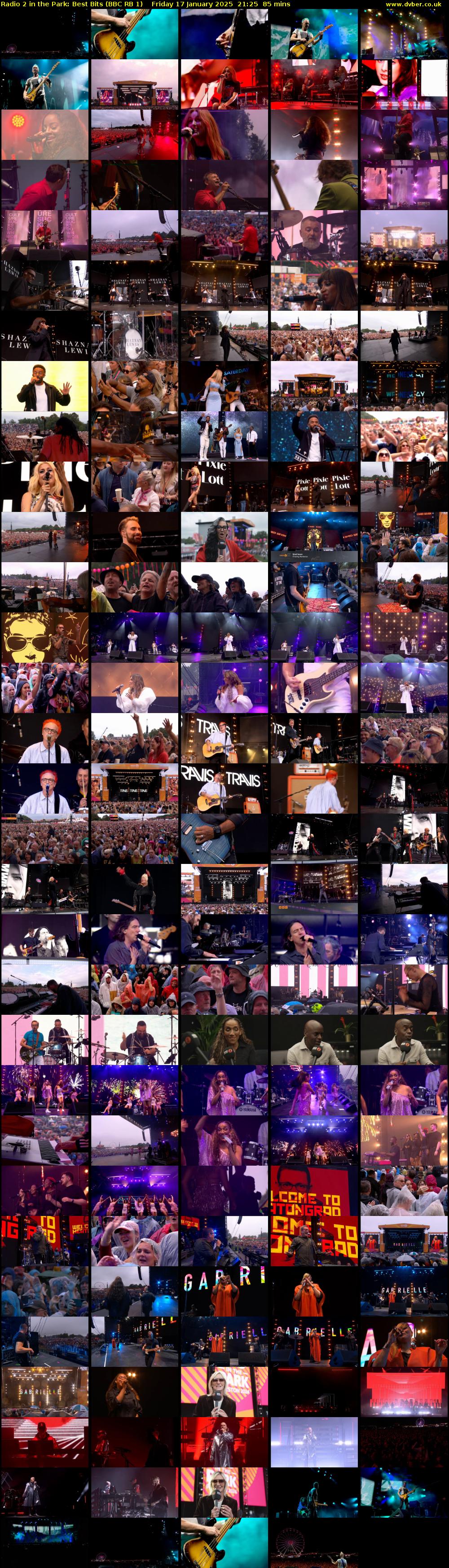 Radio 2 in the Park: Best Bits (BBC RB 1) Friday 17 January 2025 21:25 - 22:50