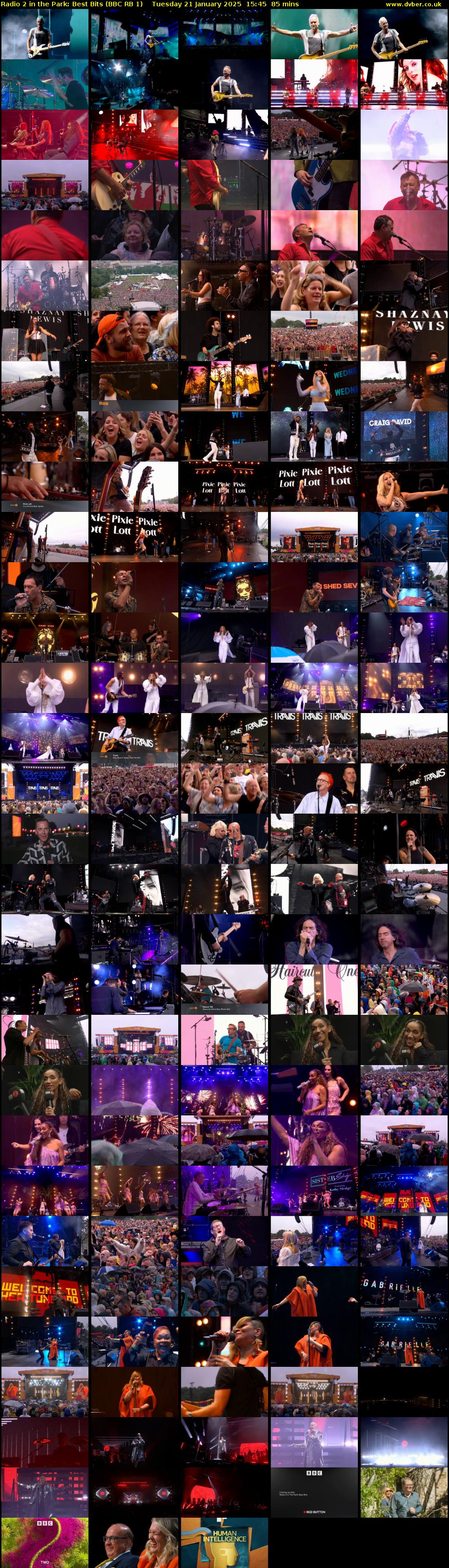 Radio 2 in the Park: Best Bits (BBC RB 1) Tuesday 21 January 2025 15:45 - 17:10