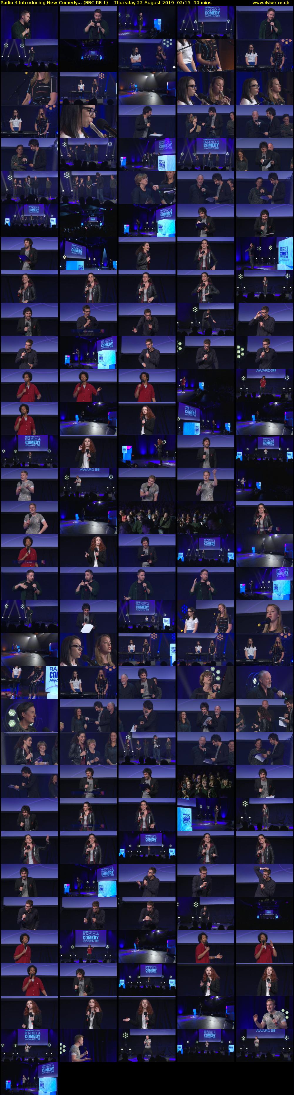 Radio 4 Introducing New Comedy... (BBC RB 1) Thursday 22 August 2019 02:15 - 03:45