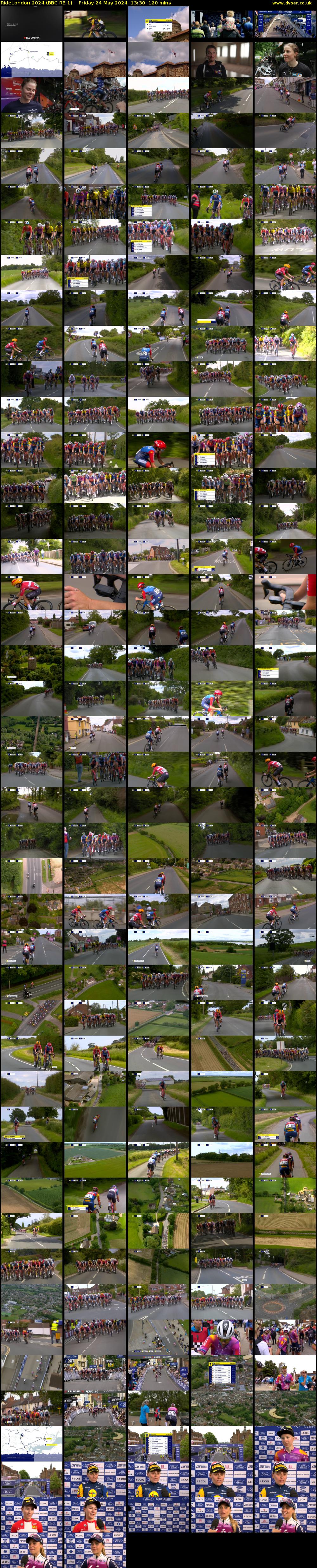 RideLondon 2024 (BBC RB 1) Friday 24 May 2024 13:30 - 15:30