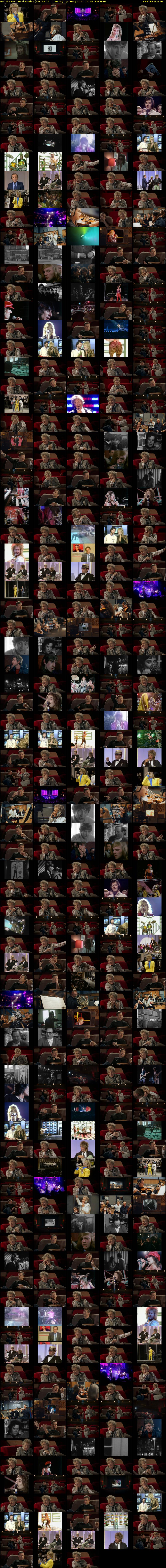 Rod Stewart: Reel Stories (BBC RB 1) Tuesday 7 January 2020 12:55 - 16:46