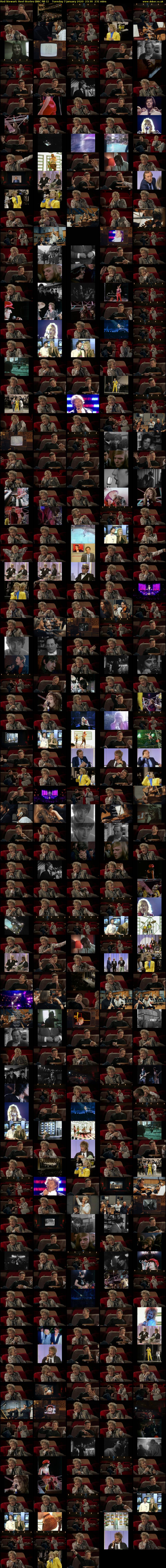 Rod Stewart: Reel Stories (BBC RB 1) Tuesday 7 January 2020 23:30 - 03:21