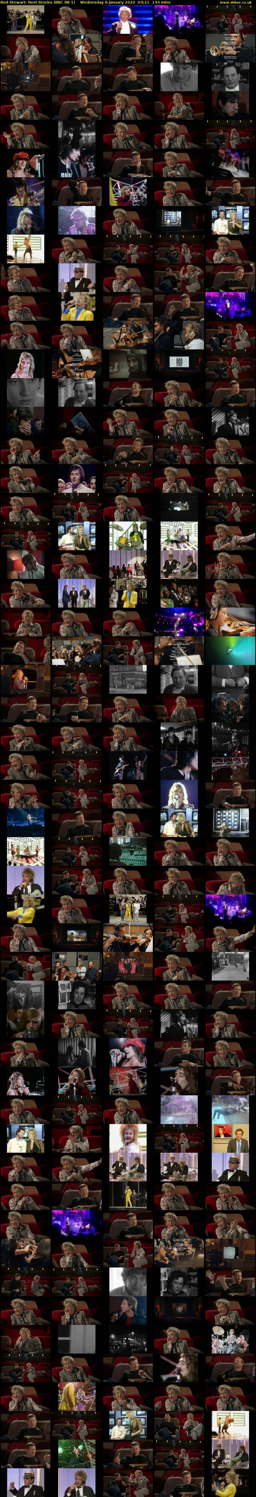 Rod Stewart: Reel Stories (BBC RB 1) Wednesday 8 January 2020 03:21 - 05:45