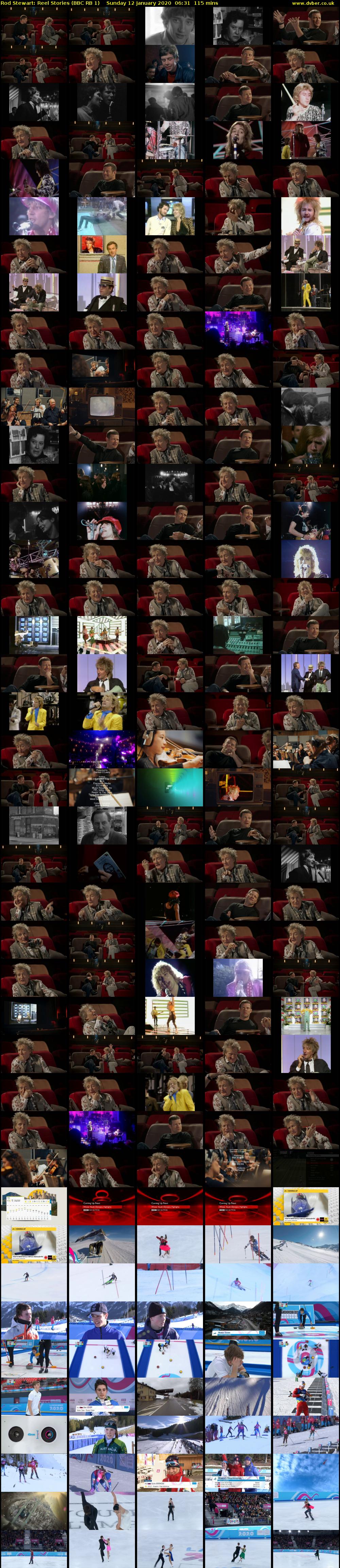 Rod Stewart: Reel Stories (BBC RB 1) Sunday 12 January 2020 06:31 - 08:26