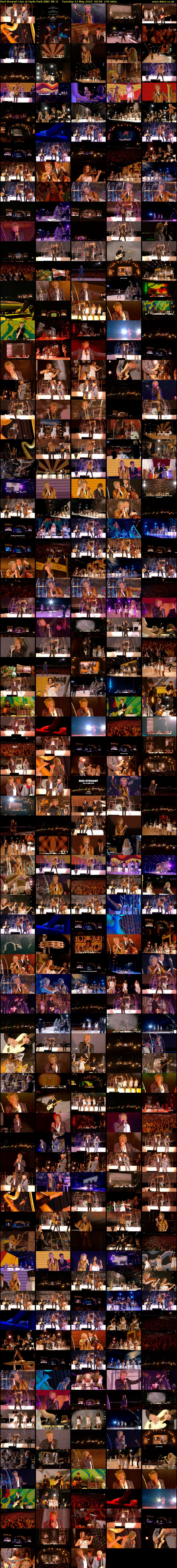 Rod Stewart Live at Hyde Park (BBC RB 1) Tuesday 12 May 2020 00:58 - 04:57