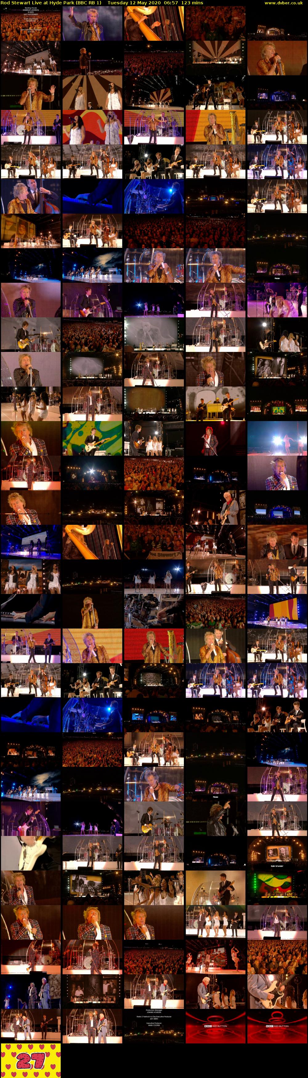 Rod Stewart Live at Hyde Park (BBC RB 1) Tuesday 12 May 2020 06:57 - 09:00