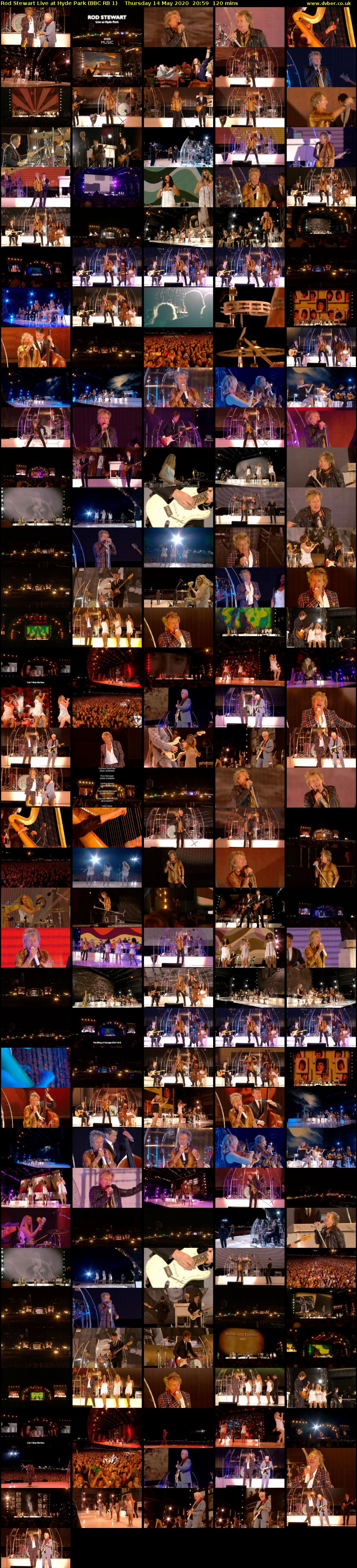 Rod Stewart Live at Hyde Park (BBC RB 1) Thursday 14 May 2020 20:59 - 22:59