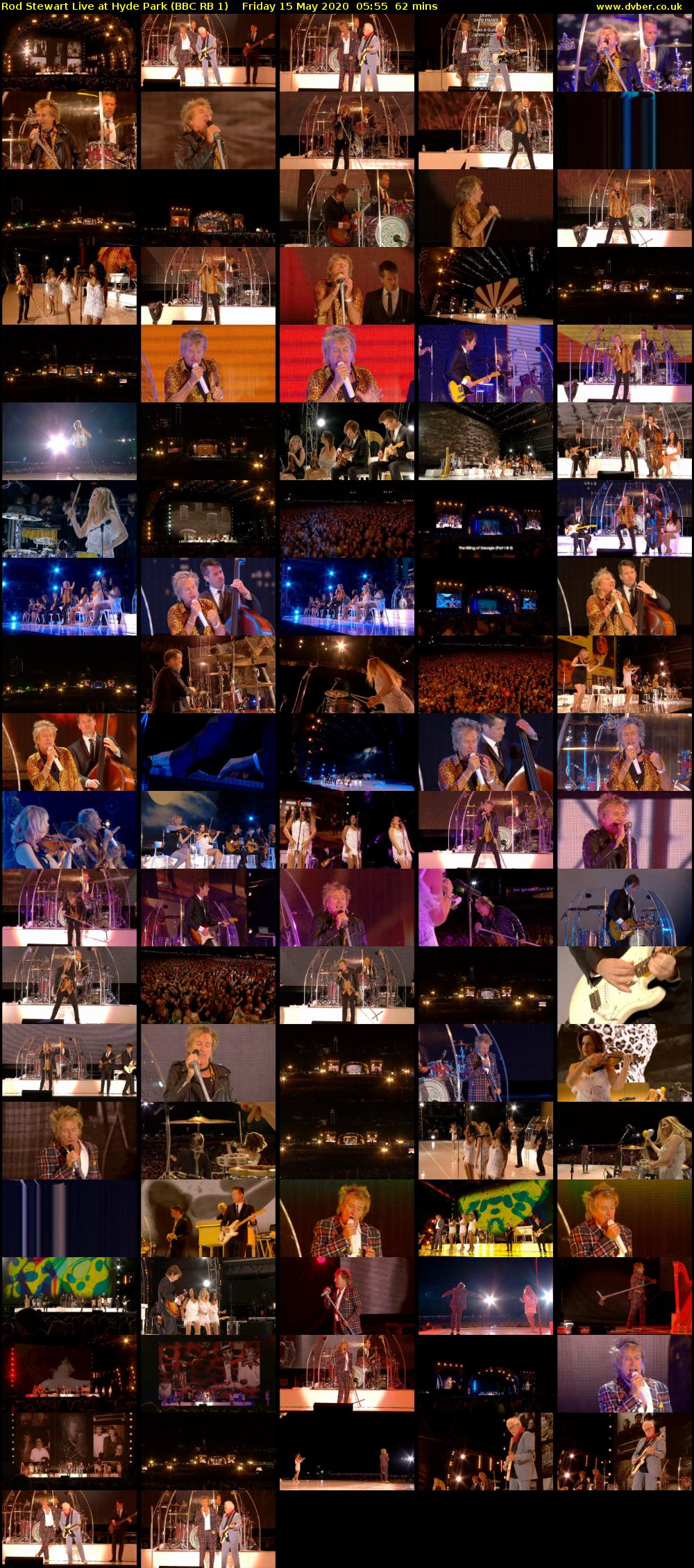 Rod Stewart Live at Hyde Park (BBC RB 1) Friday 15 May 2020 05:55 - 06:57