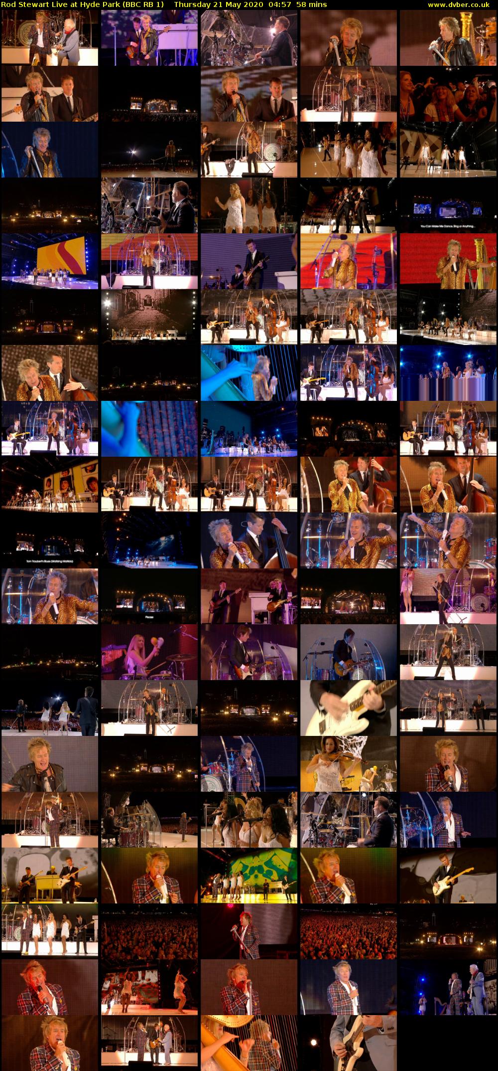 Rod Stewart Live at Hyde Park (BBC RB 1) Thursday 21 May 2020 04:57 - 05:55
