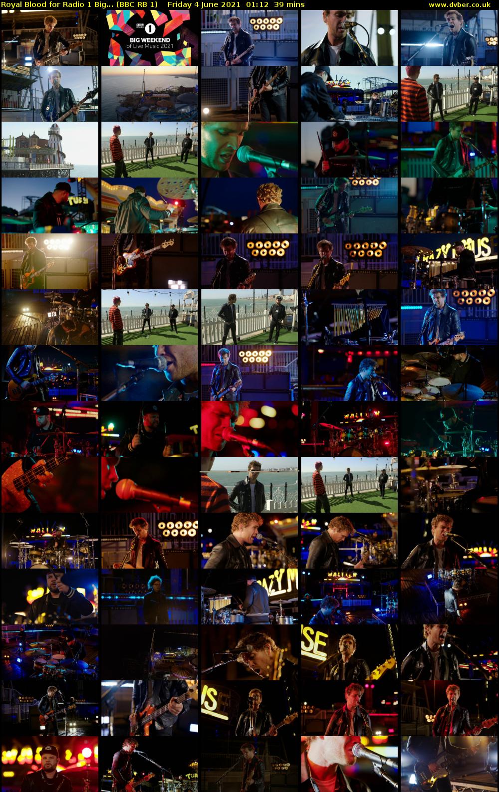 Royal Blood for Radio 1 Big... (BBC RB 1) Friday 4 June 2021 01:12 - 01:51