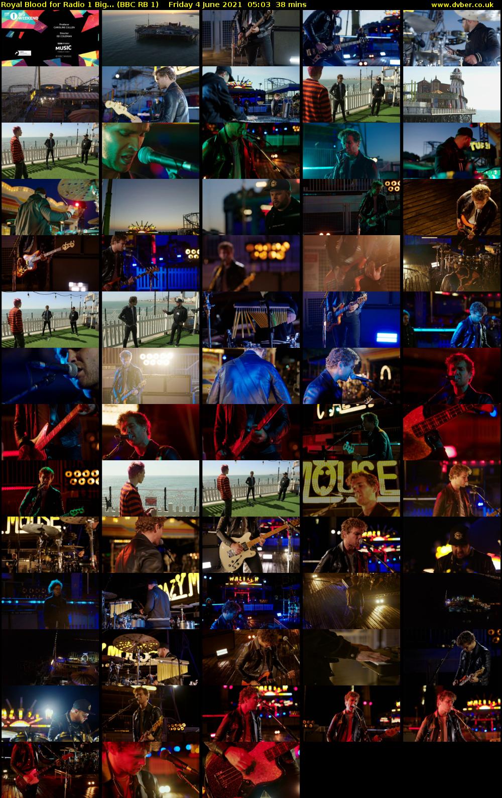 Royal Blood for Radio 1 Big... (BBC RB 1) Friday 4 June 2021 05:03 - 05:41