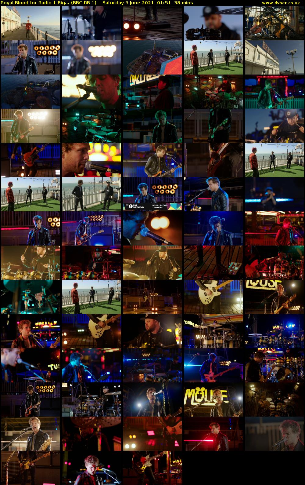 Royal Blood for Radio 1 Big... (BBC RB 1) Saturday 5 June 2021 01:51 - 02:29
