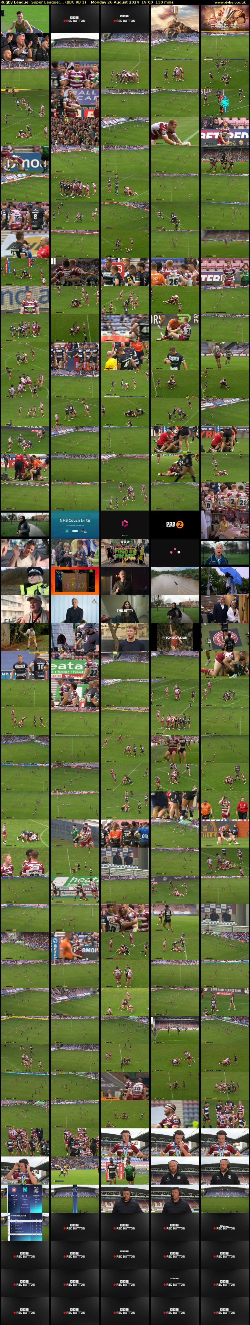 Rugby League: Super League:... (BBC RB 1) Monday 26 August 2024 19:00 - 21:10