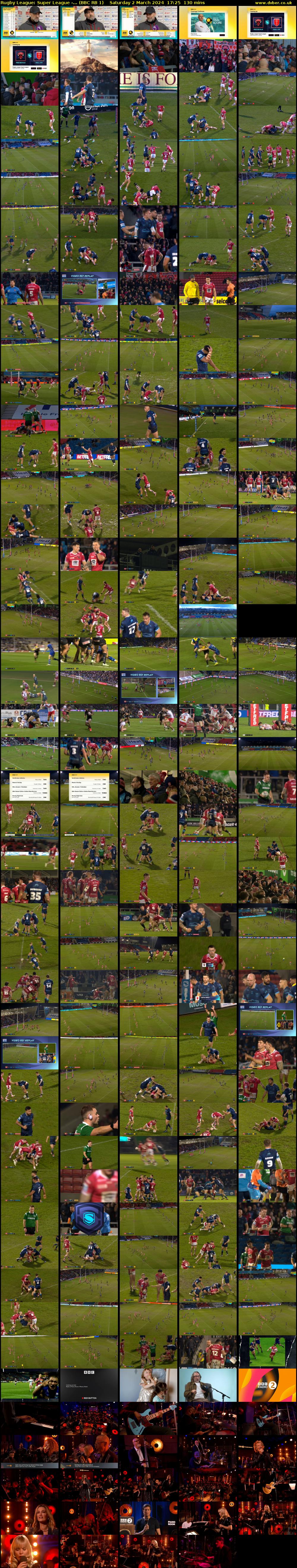 Rugby League: Super League -... (BBC RB 1) Saturday 2 March 2024 17:25 - 19:35